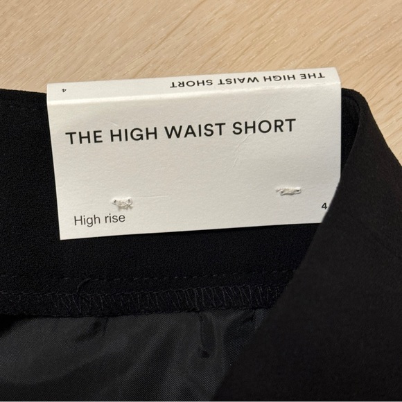 ANN TAYLOR High Rise Black Shirts Sz 4 NWT - Picture 4 of 8